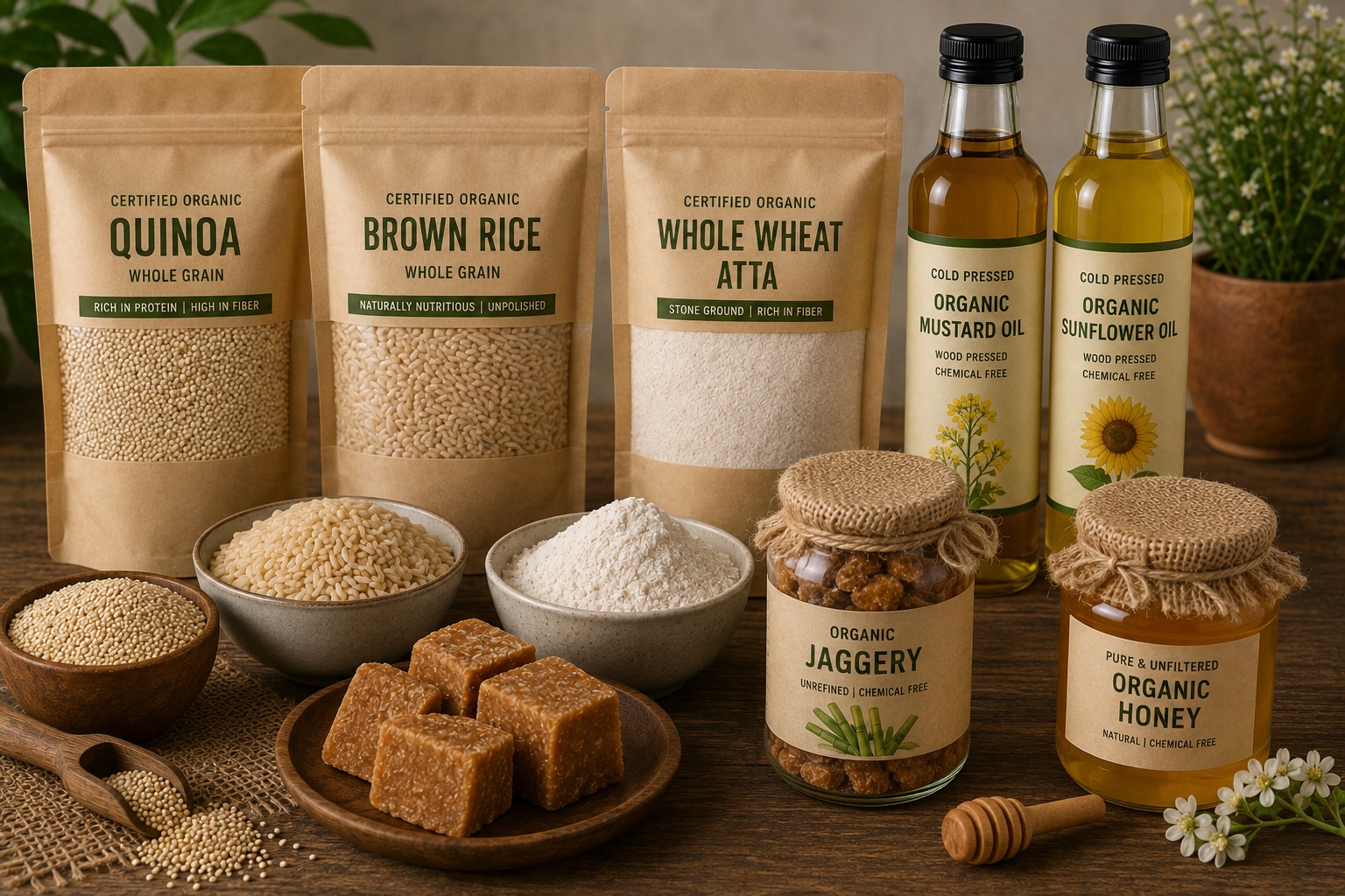 Organic and Health-Focused Foods